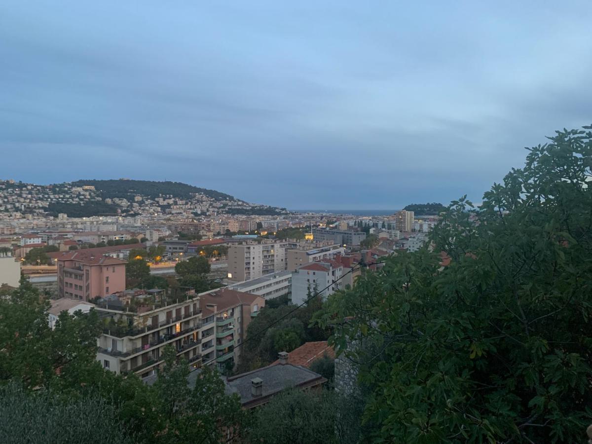 Appartement 02 Vue Panoramique -Wifi- Parking Prive -นีซ ภายนอก รูปภาพ
