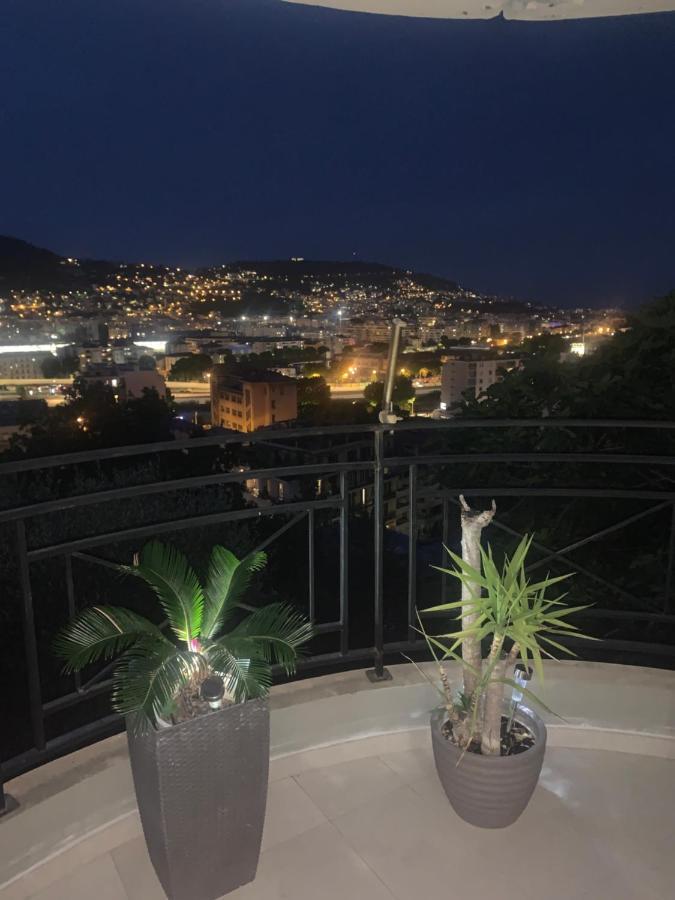 Appartement 02 Vue Panoramique -Wifi- Parking Prive -นีซ ภายนอก รูปภาพ