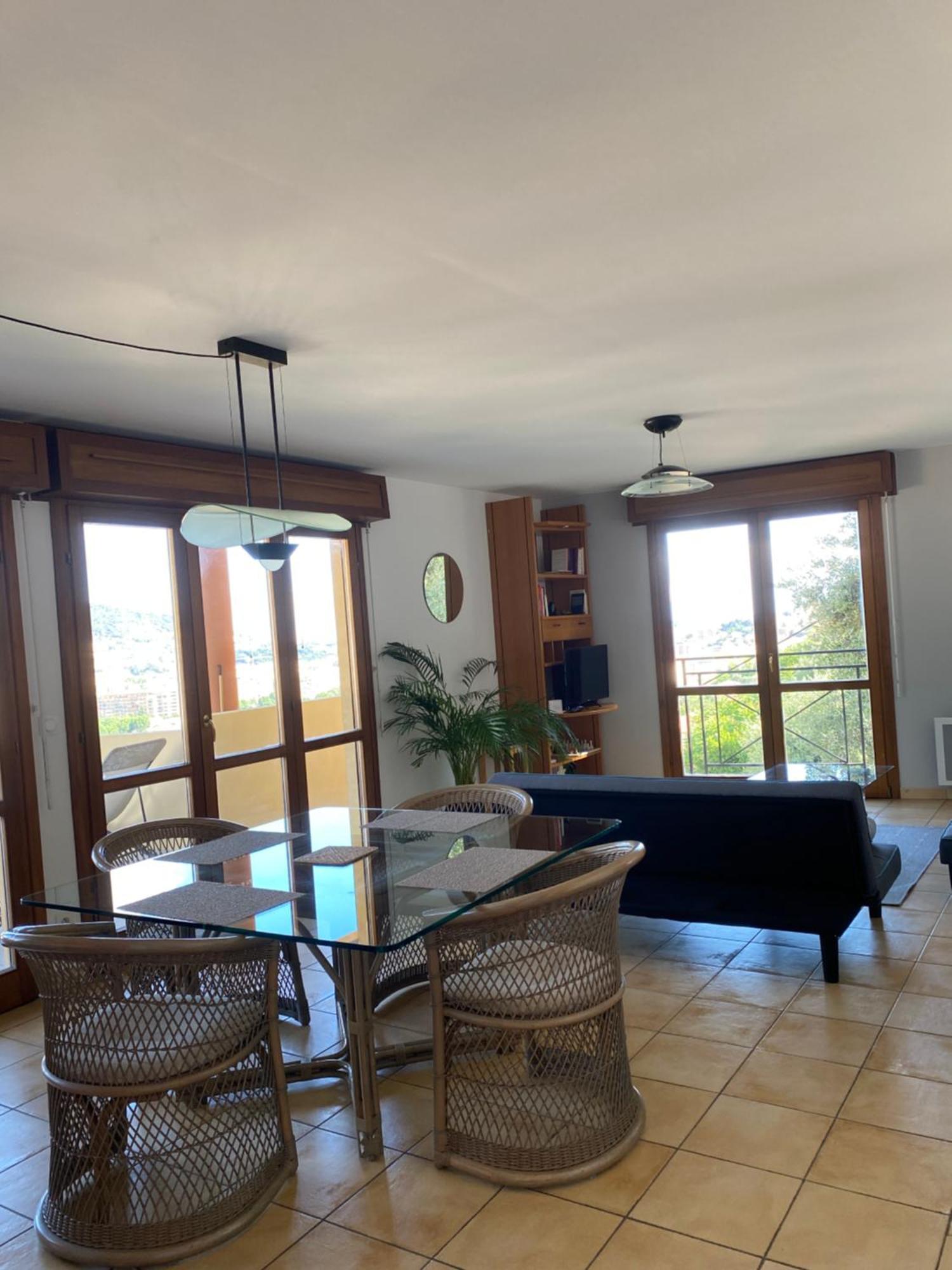 Appartement 02 Vue Panoramique -Wifi- Parking Prive -นีซ ภายนอก รูปภาพ