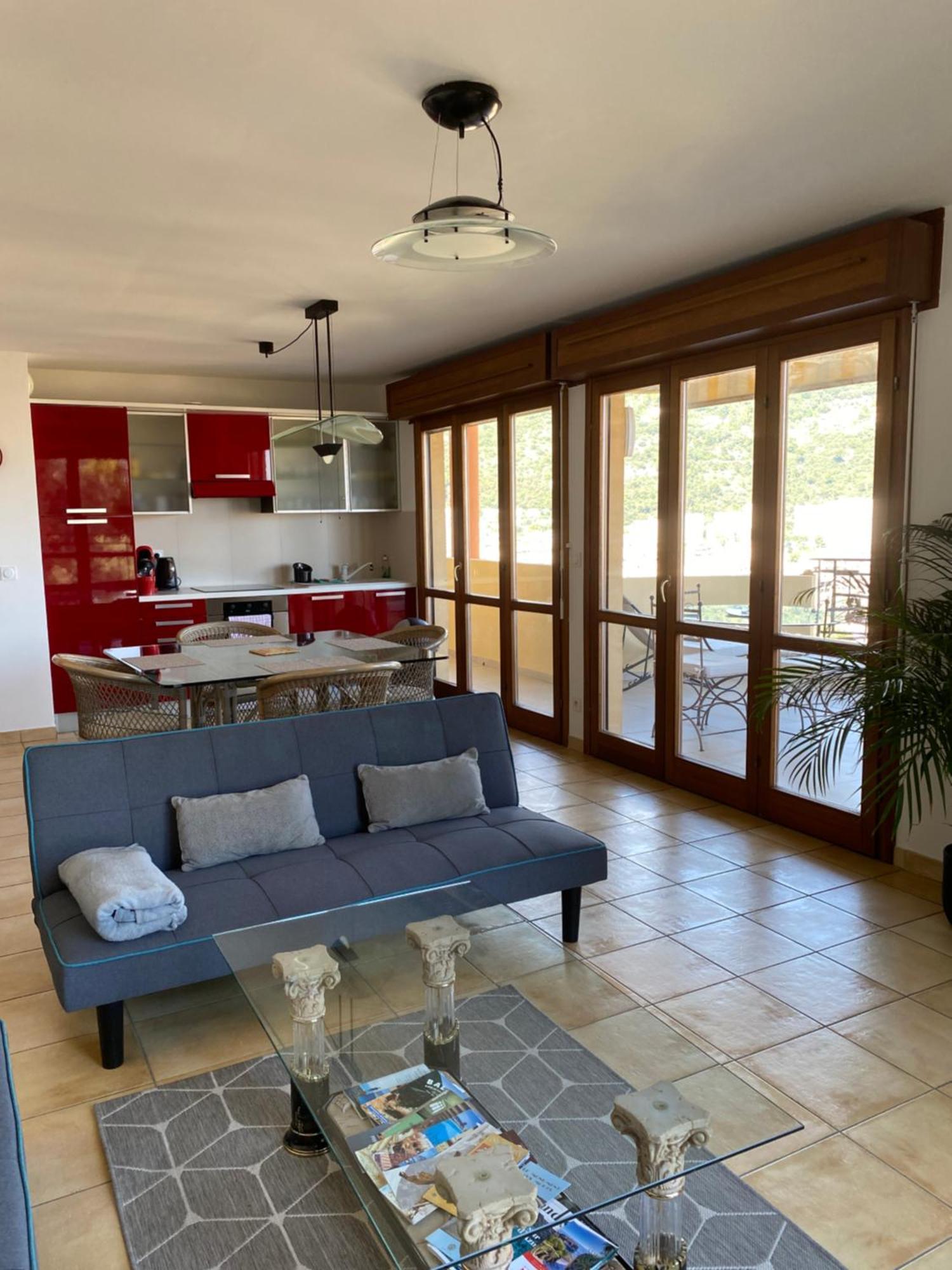 Appartement 02 Vue Panoramique -Wifi- Parking Prive -นีซ ภายนอก รูปภาพ