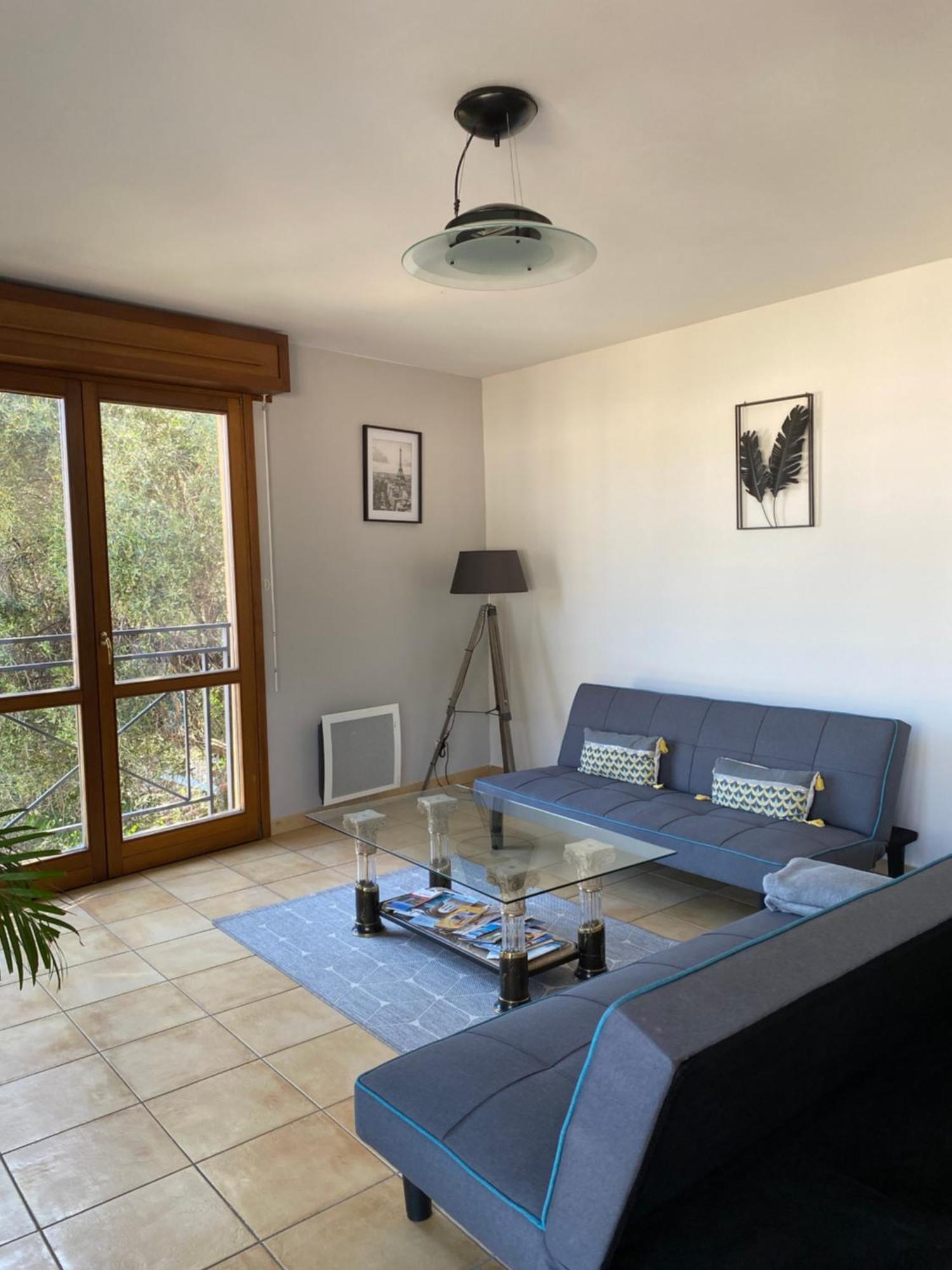 Appartement 02 Vue Panoramique -Wifi- Parking Prive -นีซ ภายนอก รูปภาพ